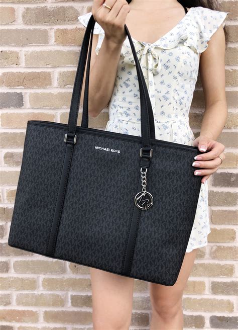 michael kors sady large handbag|michael kors black mini bag.